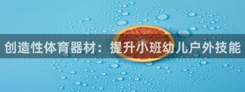 尊龙中国：创造性体育器材：提升小班幼儿户外技能